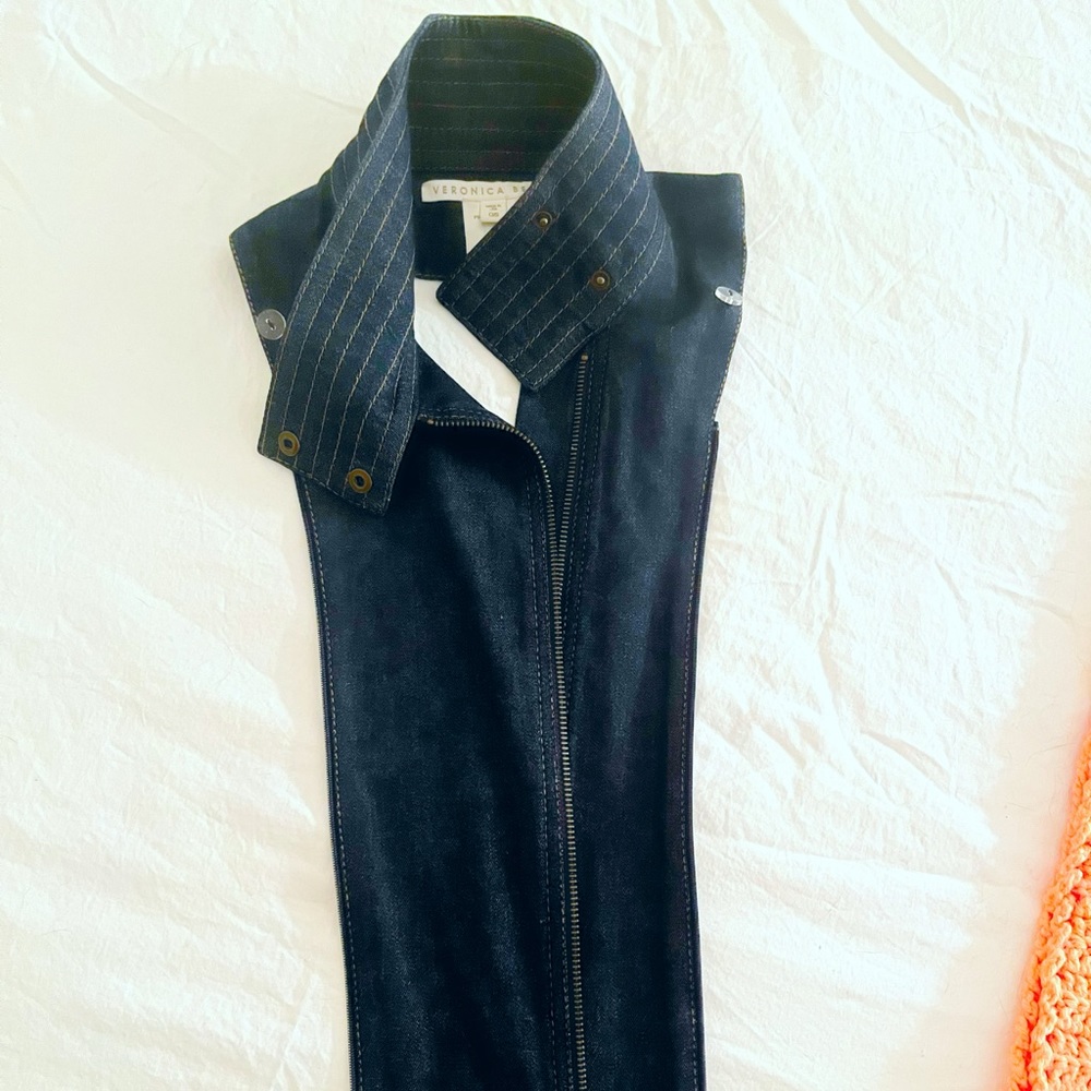 Veronica Beard denim dickey